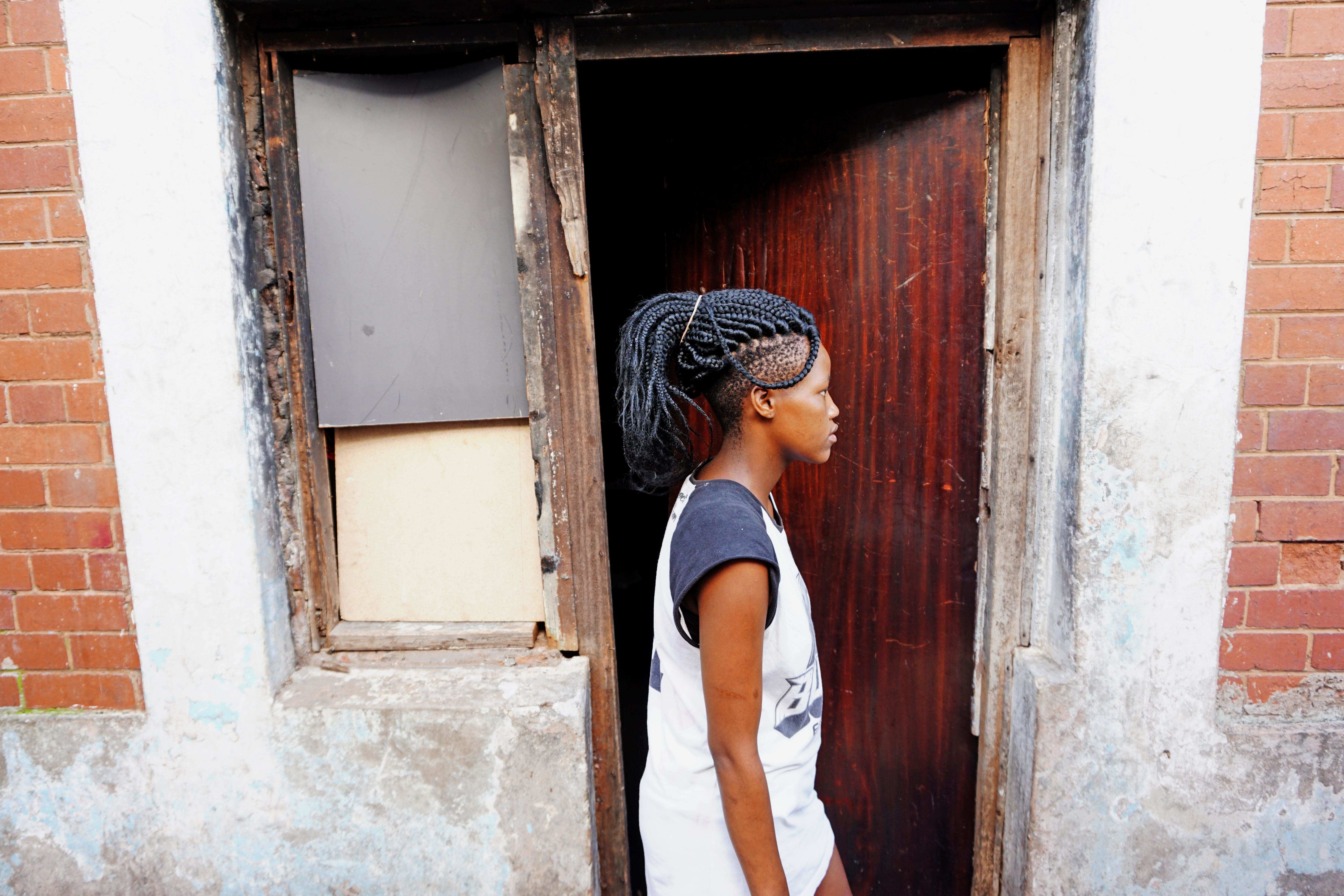 Straßenkind in Südafrika