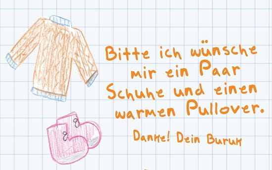 Buruks Weihnachtswunschzettel Buruks Weihnachtswunschzettel