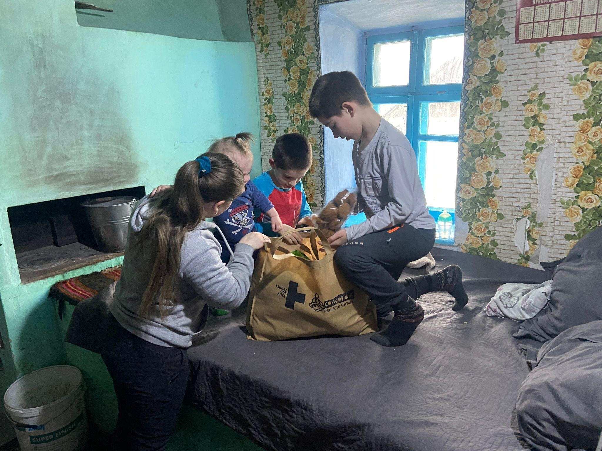 Winterhilfe in Moldau (Foto: CONCORDIA Sozialprojekte)