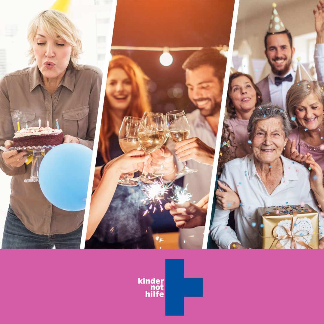 Geburtstagsspendenaktion starten