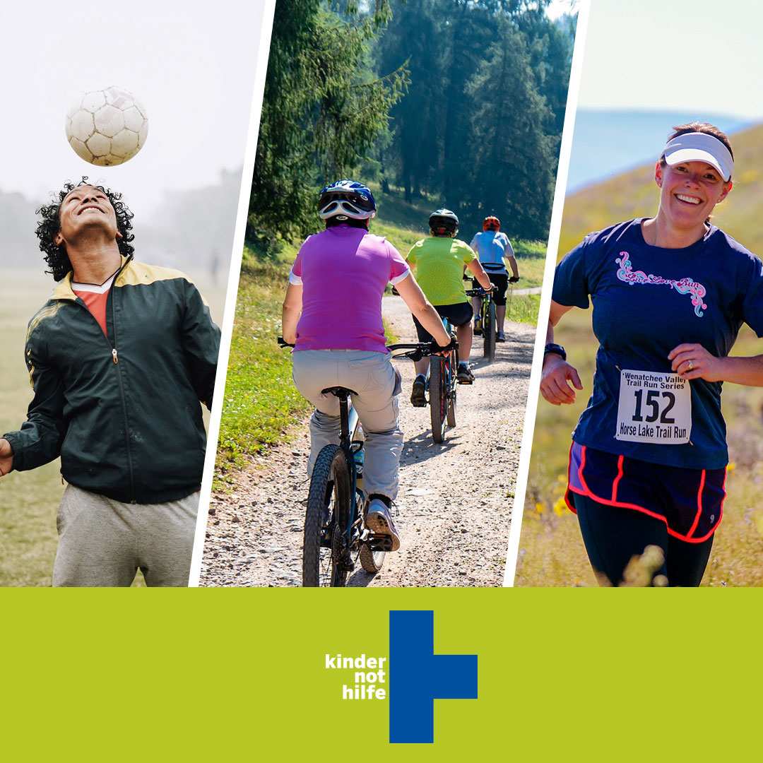 Sportliche Spendenaktion starten