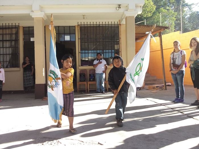 Schon die Jüngsten lernen, sich aktiv für Ziele einzusetzen (Foto: Kindernothilfepartner) Schon die Jüngsten lernen, sich aktiv für Ziele einzusetzen (Foto: Kindernothilfepartner)